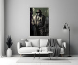 Mr. Inspector Glass Wall Art|| Designer's Collection.