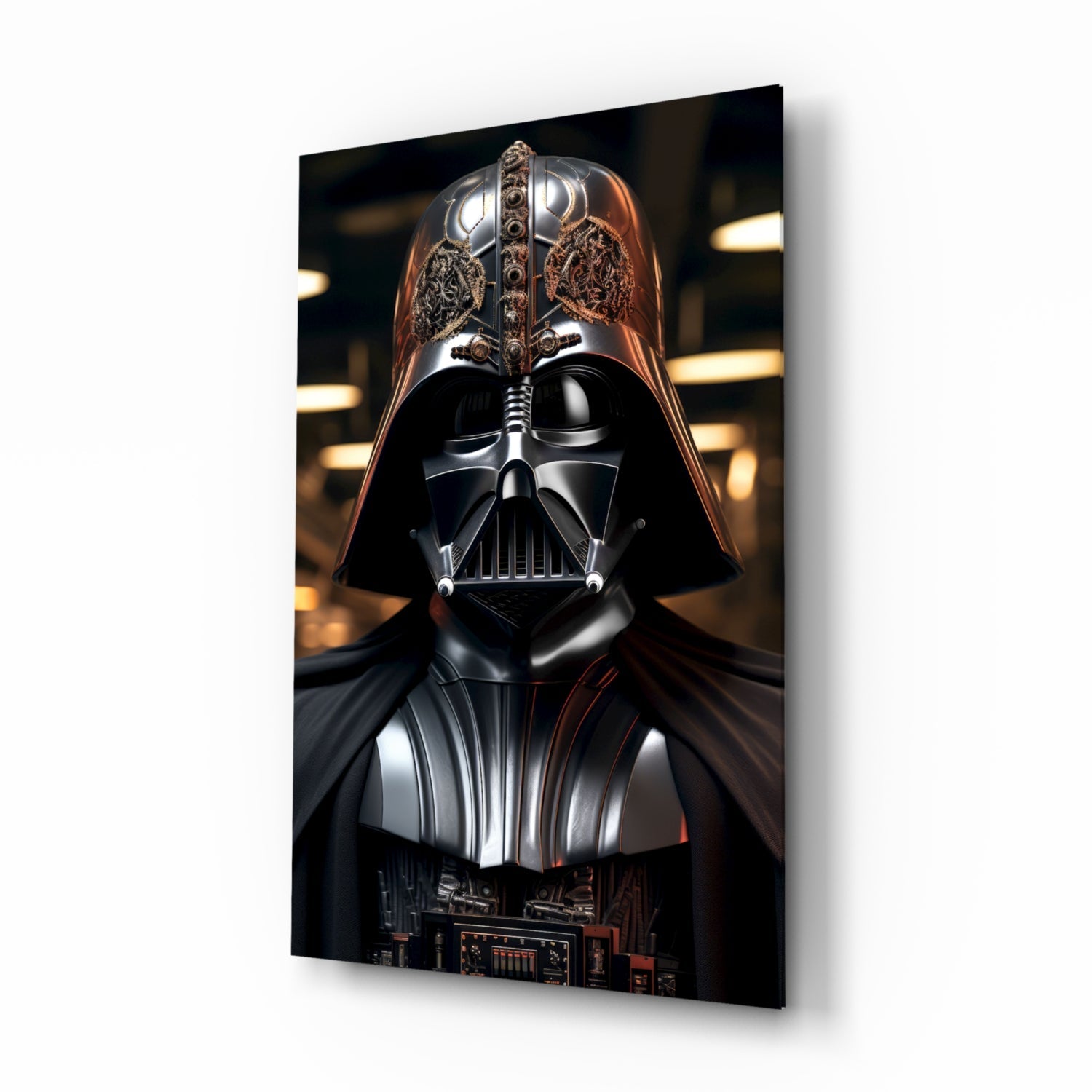 Darth Vader Glass Wall Art|| Designer's Collection.