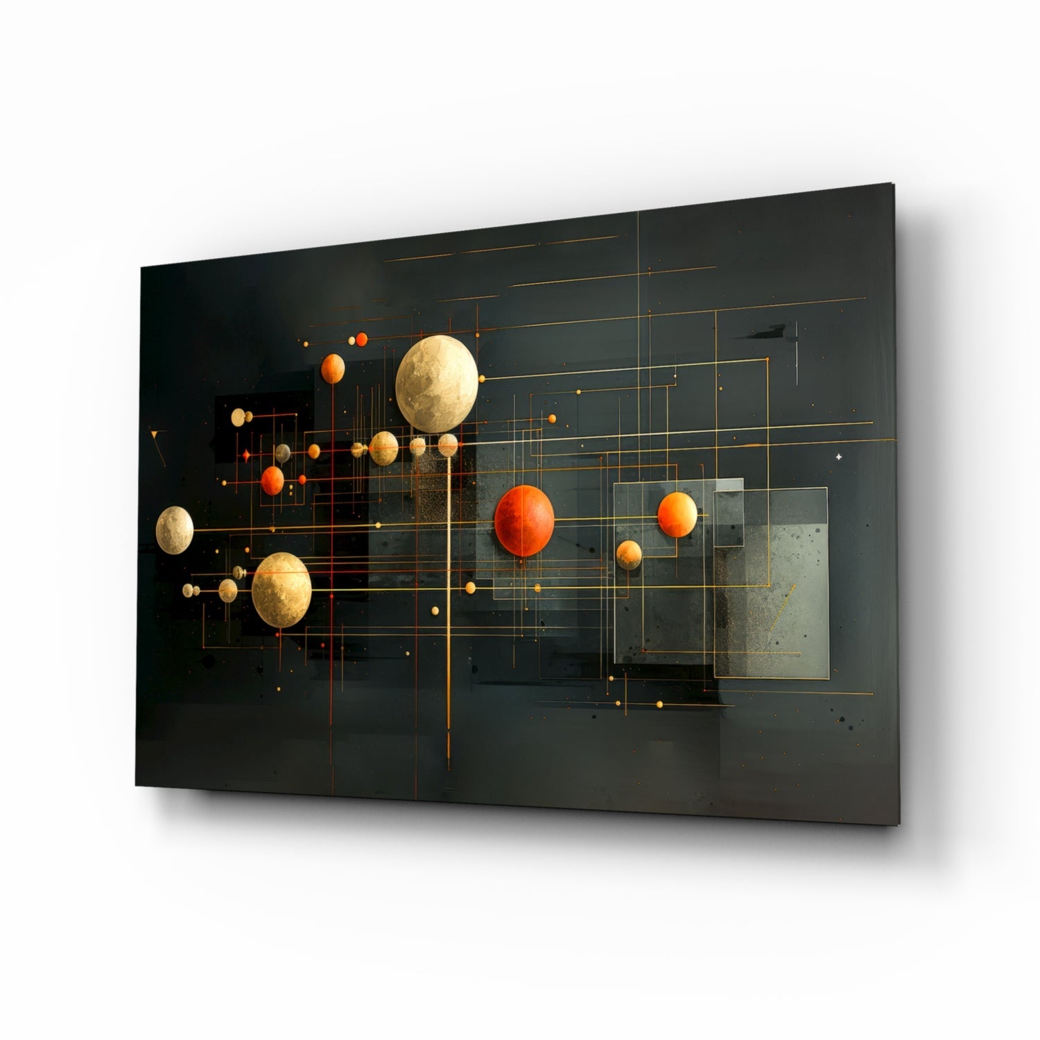Planets Glass Wall Art|| Designer's Collection.
