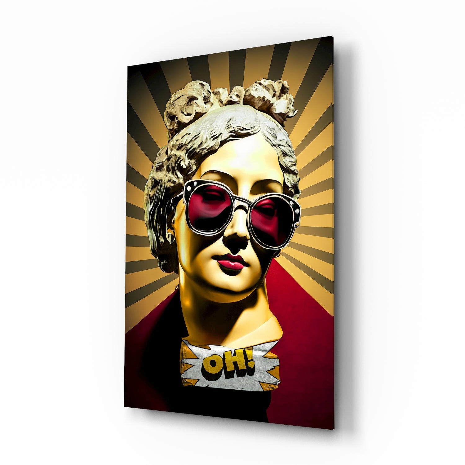 Oh! Glass Wall Art || Designer Collection