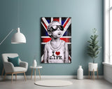 I Love Life Glass Wall Art || Designer Collection.