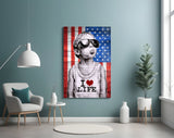 I Love Life Glass Wall Art || Designer Collection.