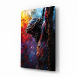 Cross Glass Wall Art || Designer Collection.