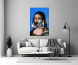 Contemporary Mona Lisa Glass Wall Art || Designer Collection.