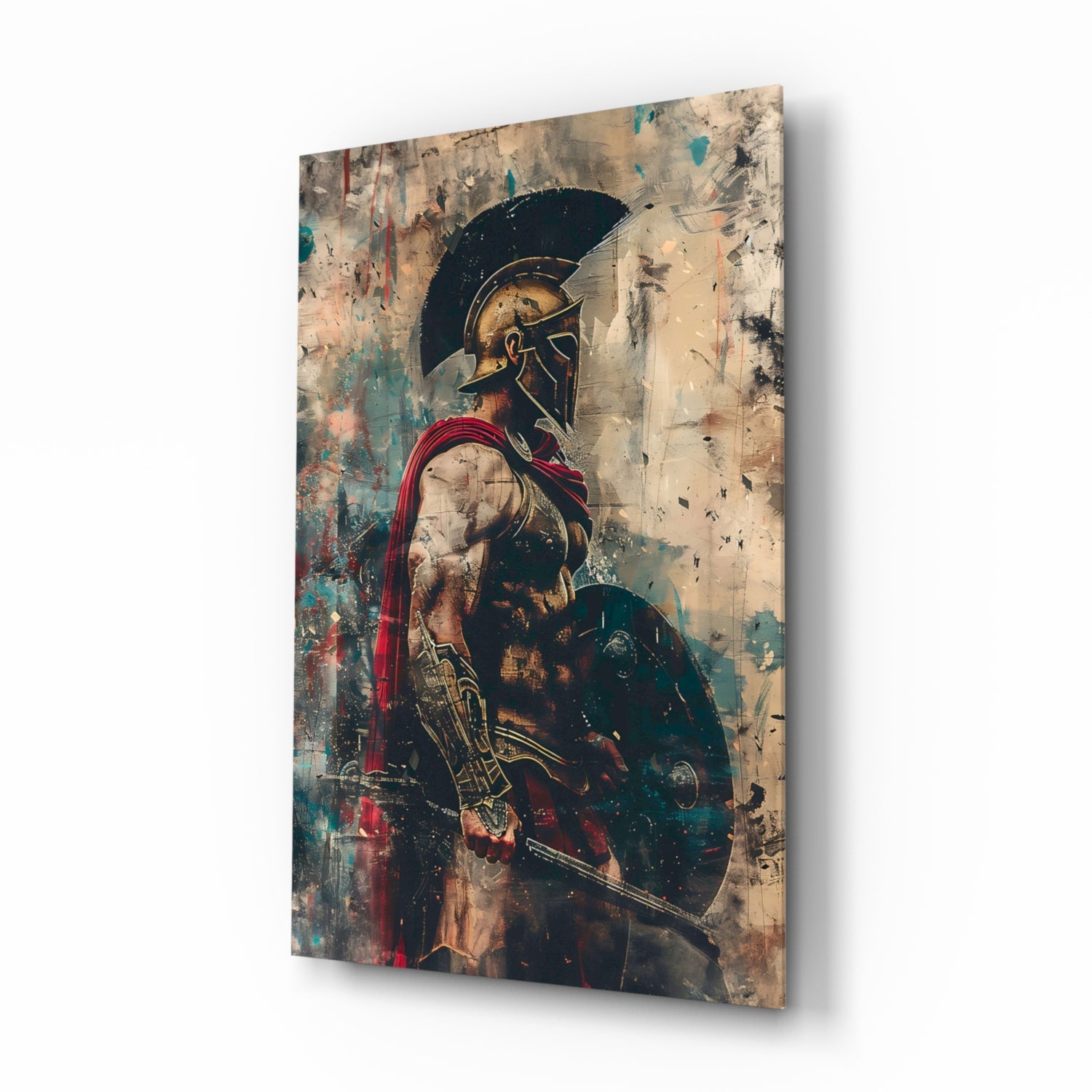 Gladiator Glass Wall Art || Designer Collection.