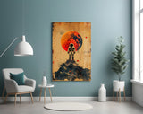 Astronaut Glass Wall Art || Designer Collection.