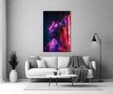 Dog with Glasses Glass Wall Art || Designer Collection.
