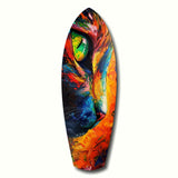 Cat Dream Glass Wall Art