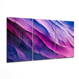 Purple Mega Glass Wall Art