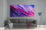 Purple Mega Glass Wall Art