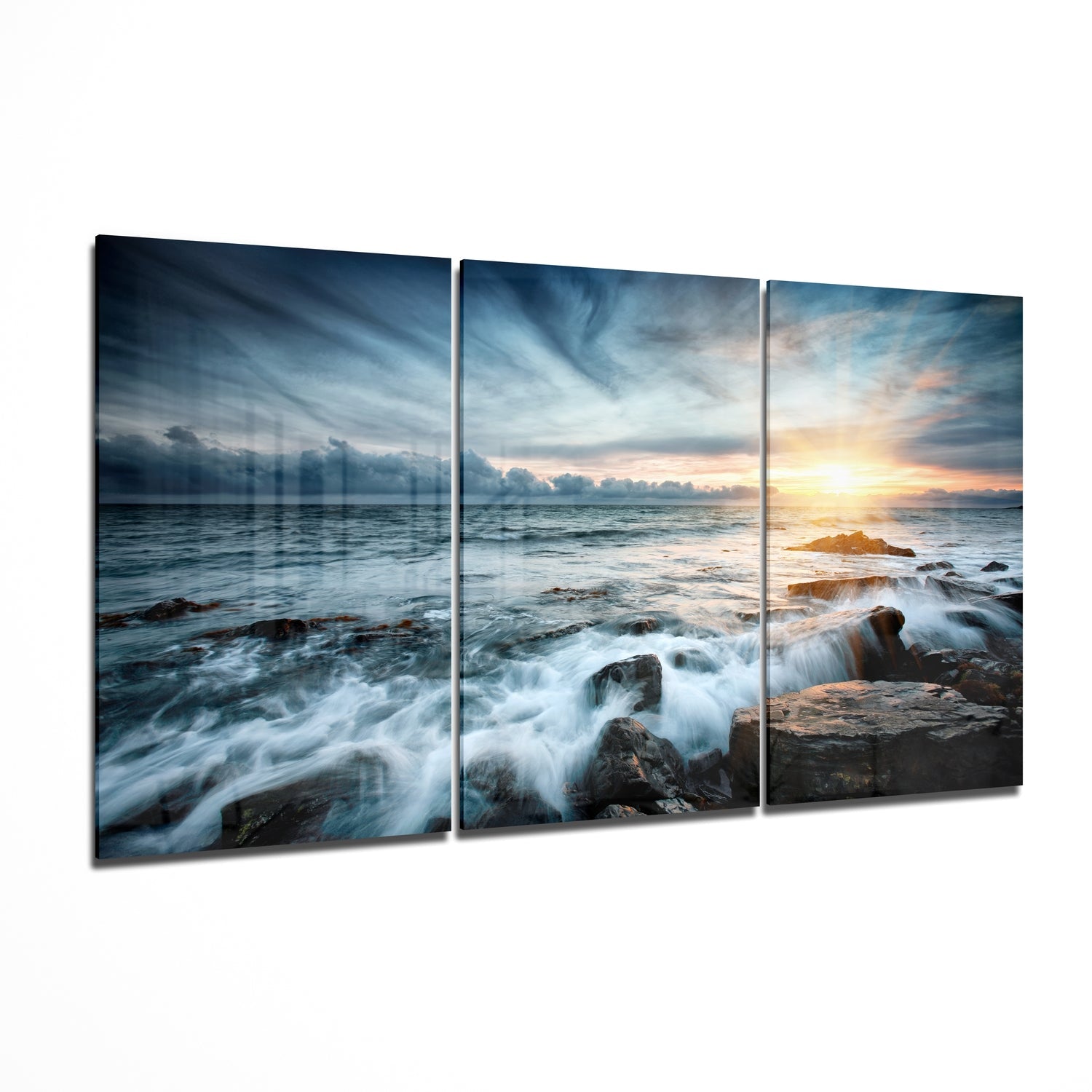 Sunset Mega Glass Wall Art