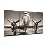 Plane Mega Glass Wall Art