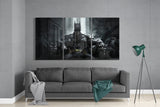 Iconic Batman Mega Glass Wall Art