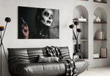 Women's Glass Wall Art.
