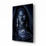 Woman Portrait 40 Glass Wall Art