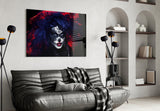 Woman Portrait 41 Glass Wall Art.