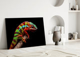 Chameleon Glass Wall Art.