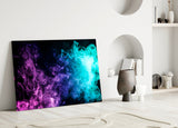 Colored Smoke Glass Wall Art.