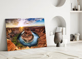 Canyon Glass Wall Art.