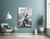 Running Horse Glass Wall Art.