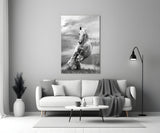 Running Horse Glass Wall Art.
