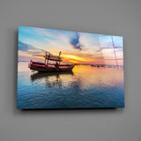 Boat Glass Wall Art.