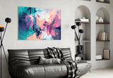 Abstract Glass Wall Art.