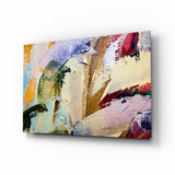 Abstract Pattern Glass Wall Art.