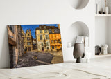 Medieval Square Glass Wall Art.