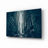 New York City Glass Wall Art.