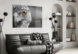 Falcon Glass Wall Art.