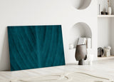 Green Leaf Glass Wall Art.