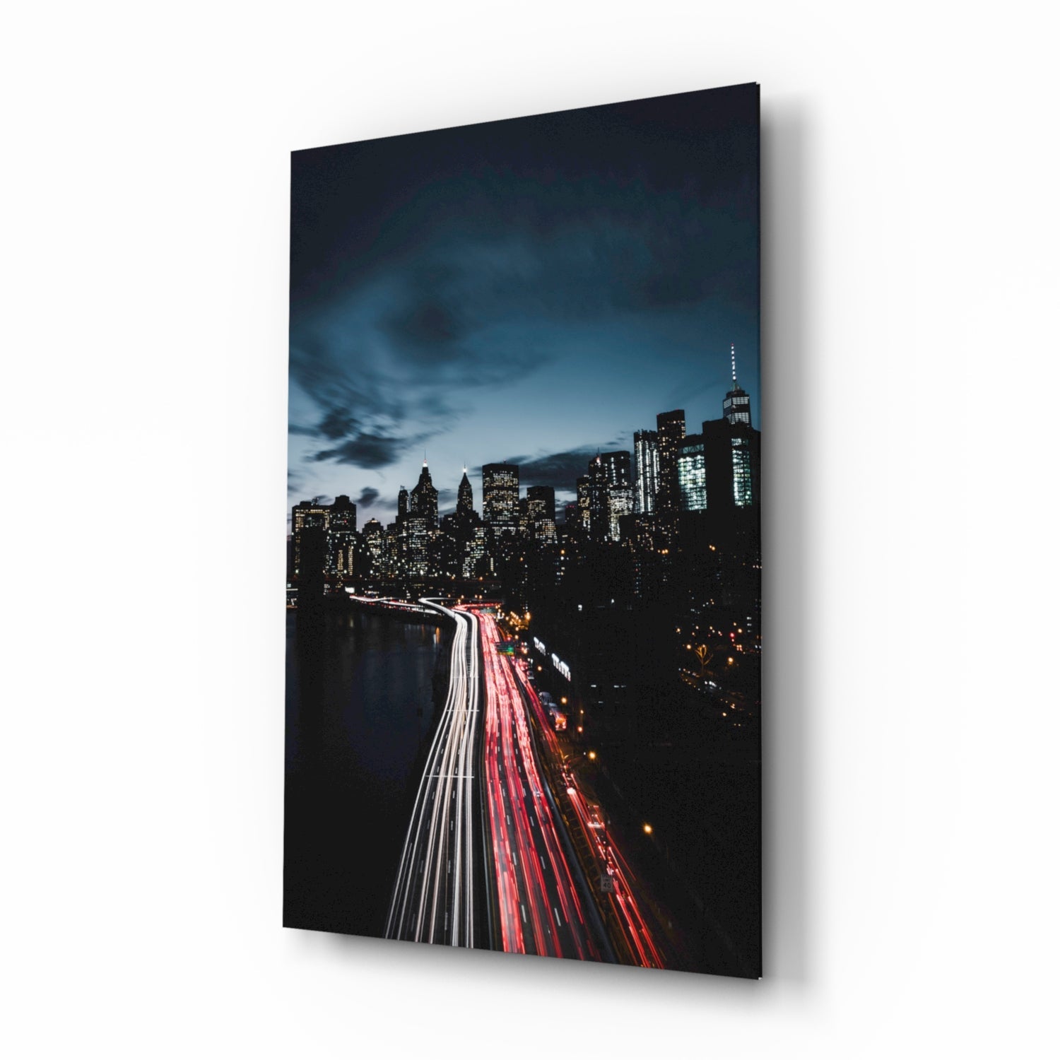 City Landscape Glass Wall Art.