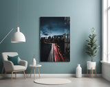 City Landscape Glass Wall Art.