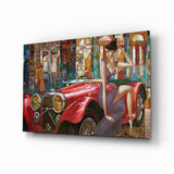Car Glass Wall Art.
