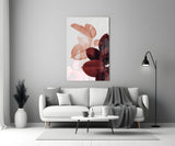 Leaves Glass Wall Art.