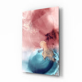 Abstract Glass Wall Art.