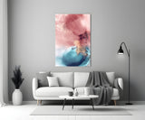Abstract Glass Wall Art.