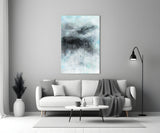 Abstract Glass Wall Art.