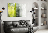 Abstract Glass Wall Art.