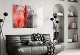 Abstract Glass Wall Art.