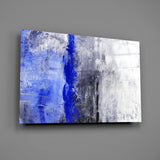 Abstract Glass Wall Art.