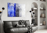 Abstract Glass Wall Art.