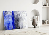 Abstract Glass Wall Art.