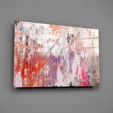 Abstract Glass Wall Art.