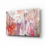 Abstract Glass Wall Art.