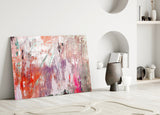 Abstract Glass Wall Art.