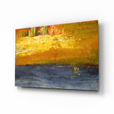 Abstract Glass Wall Art.