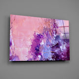 Abstract Glass Wall Art.
