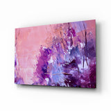 Abstract Glass Wall Art.
